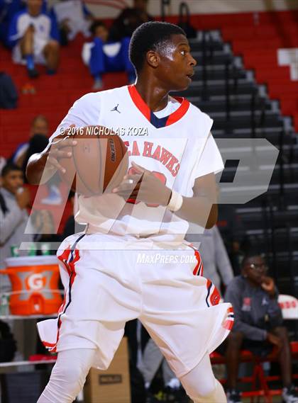 Thumbnail 3 in Redondo Union vs. Gahr (Pacific Shores Tournament) photogallery.