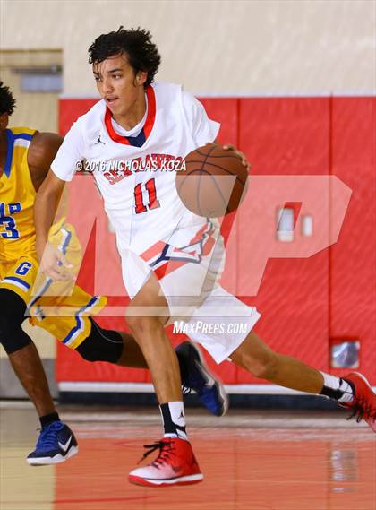 Thumbnail 3 in Redondo Union vs. Gahr (Pacific Shores Tournament) photogallery.
