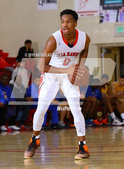 Thumbnail 2 in Redondo Union vs. Gahr (Pacific Shores Tournament) photogallery.