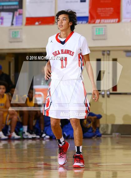 Thumbnail 3 in Redondo Union vs. Gahr (Pacific Shores Tournament) photogallery.