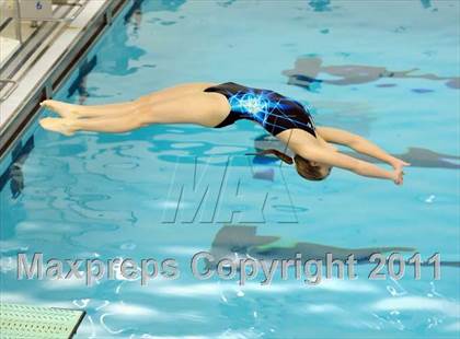 Thumbnail 3 in Section V, Class C Diving Championships photogallery.