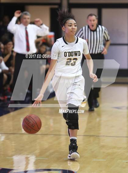 Thumbnail 3 in Bishop O'Dowd vs. Salesian College Preparatory (CIF NCS D3 Final) photogallery.