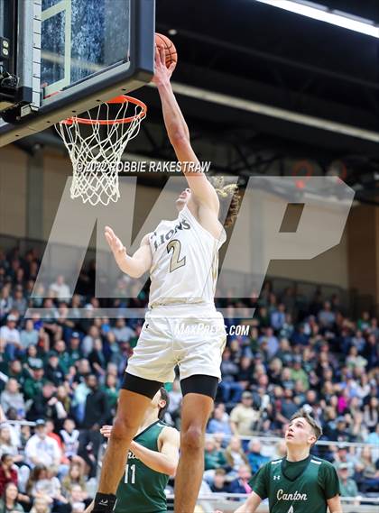 Thumbnail 2 in Kaufman vs. Canton (UIL 4A Region II BB Regional Quarterfinal Playoff) photogallery.