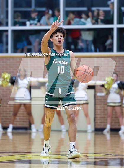 Thumbnail 2 in Kaufman vs. Canton (UIL 4A Region II BB Regional Quarterfinal Playoff) photogallery.