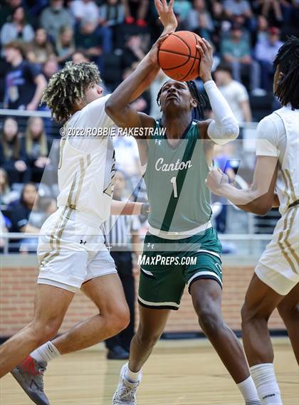 Thumbnail 1 in Kaufman vs. Canton (UIL 4A Region II BB Regional Quarterfinal Playoff) photogallery.
