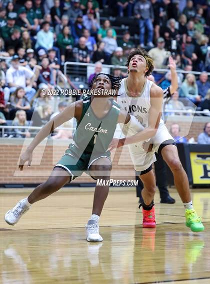 Thumbnail 3 in Kaufman vs. Canton (UIL 4A Region II BB Regional Quarterfinal Playoff) photogallery.