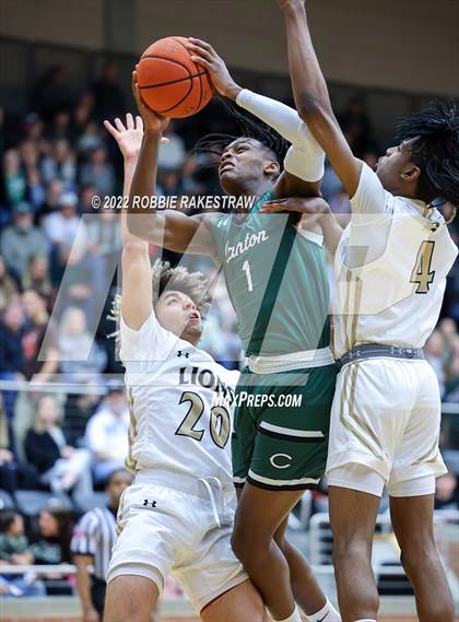 Thumbnail 2 in Kaufman vs. Canton (UIL 4A Region II BB Regional Quarterfinal Playoff) photogallery.