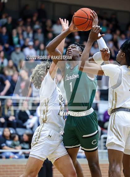 Thumbnail 3 in Kaufman vs. Canton (UIL 4A Region II BB Regional Quarterfinal Playoff) photogallery.