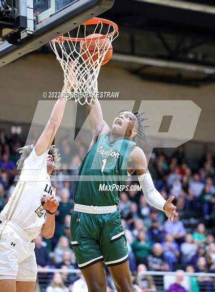 Thumbnail 3 in Kaufman vs. Canton (UIL 4A Region II BB Regional Quarterfinal Playoff) photogallery.