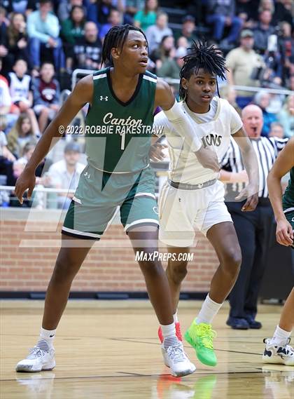 Thumbnail 2 in Kaufman vs. Canton (UIL 4A Region II BB Regional Quarterfinal Playoff) photogallery.