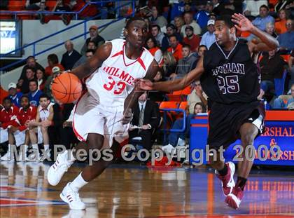 Thumbnail 3 in Holmes vs. Bowman Academy (Marshall County Hoopfest) photogallery.