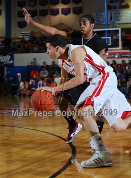 Thumbnail 3 in Holmes vs. Bowman Academy (Marshall County Hoopfest) photogallery.