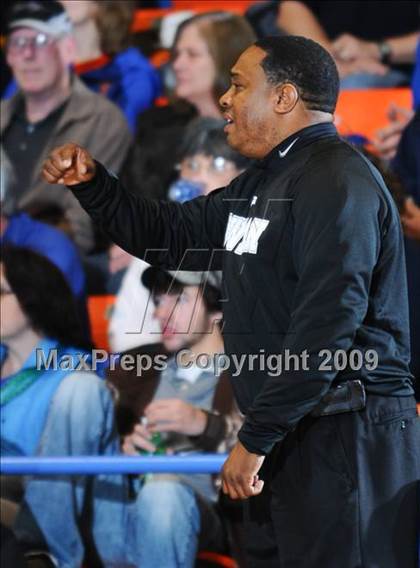 Thumbnail 2 in Holmes vs. Bowman Academy (Marshall County Hoopfest) photogallery.