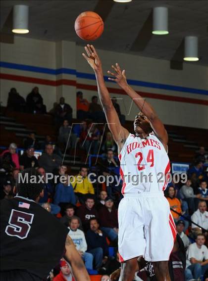 Thumbnail 2 in Holmes vs. Bowman Academy (Marshall County Hoopfest) photogallery.
