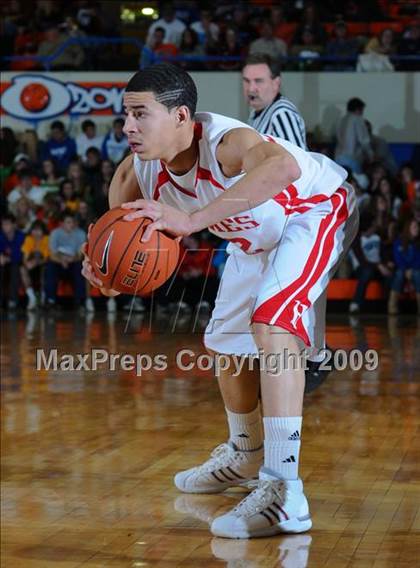 Thumbnail 1 in Holmes vs. Bowman Academy (Marshall County Hoopfest) photogallery.