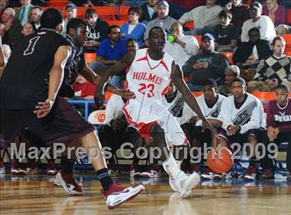 Thumbnail 2 in Holmes vs. Bowman Academy (Marshall County Hoopfest) photogallery.