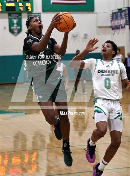 Thumbnail 2 in Christ School vs. Combine Academy National photogallery.