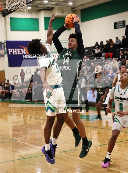 Thumbnail 3 in Christ School vs. Combine Academy National photogallery.