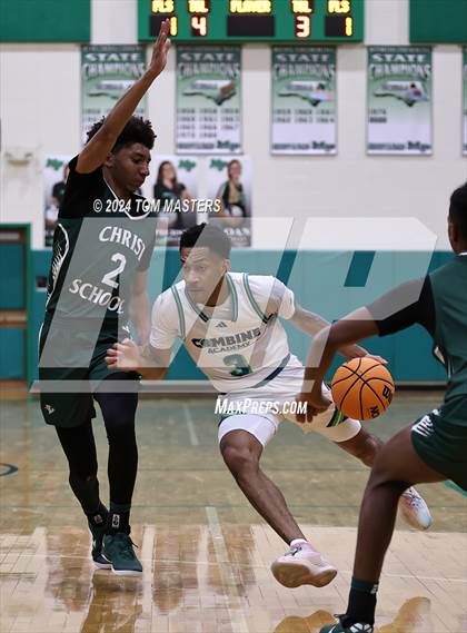 Thumbnail 2 in Christ School vs. Combine Academy National photogallery.