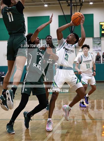 Thumbnail 1 in Christ School vs. Combine Academy National photogallery.