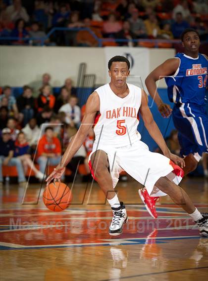Thumbnail 3 in Oak Hill Academy vs Curie (Marshall County Hoopfest) photogallery.