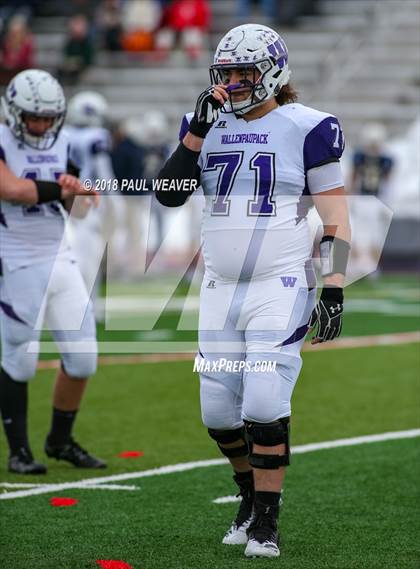 Thumbnail 1 in Hollidaysburg vs. Wallenpaupack Area (PIAA Class 5A First Round Playoff) photogallery.