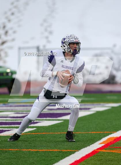 Thumbnail 1 in Hollidaysburg vs. Wallenpaupack Area (PIAA Class 5A First Round Playoff) photogallery.