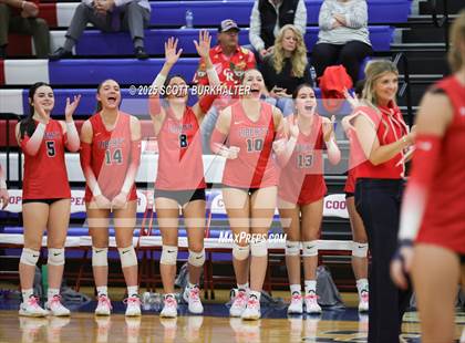 Thumbnail 2 in Glen Rose vs. Liberty (UIL 4A Volleyball Bi-District) photogallery.