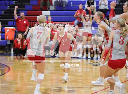 Thumbnail 2 in Glen Rose vs. Liberty (UIL 4A Volleyball Bi-District) photogallery.