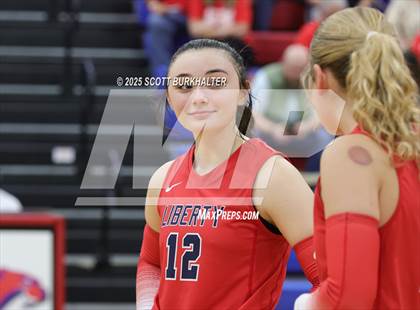 Thumbnail 3 in Glen Rose vs. Liberty (UIL 4A Volleyball Bi-District) photogallery.