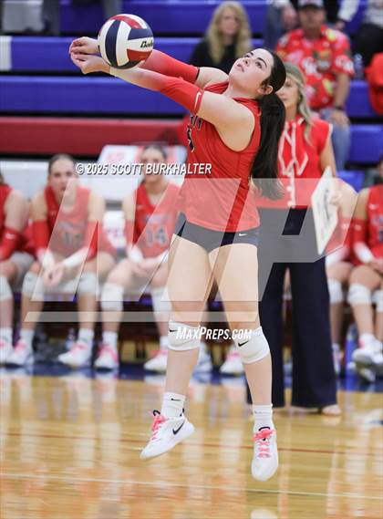 Thumbnail 2 in Glen Rose vs. Liberty (UIL 4A Volleyball Bi-District) photogallery.