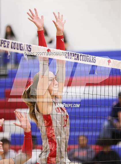 Thumbnail 3 in Glen Rose vs. Liberty (UIL 4A Volleyball Bi-District) photogallery.