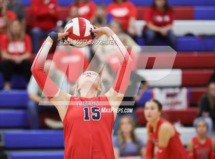Thumbnail 2 in Glen Rose vs. Liberty (UIL 4A Volleyball Bi-District) photogallery.