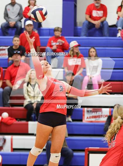 Thumbnail 3 in Glen Rose vs. Liberty (UIL 4A Volleyball Bi-District) photogallery.