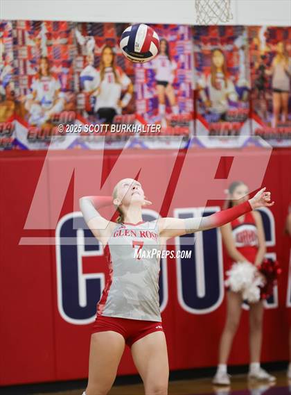 Thumbnail 3 in Glen Rose vs. Liberty (UIL 4A Volleyball Bi-District) photogallery.
