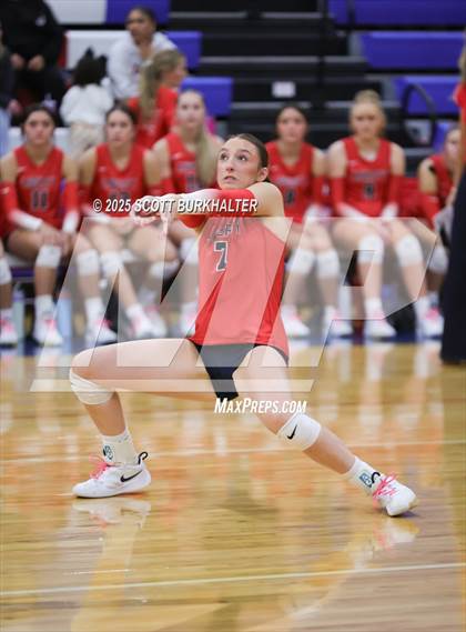 Thumbnail 2 in Glen Rose vs. Liberty (UIL 4A Volleyball Bi-District) photogallery.