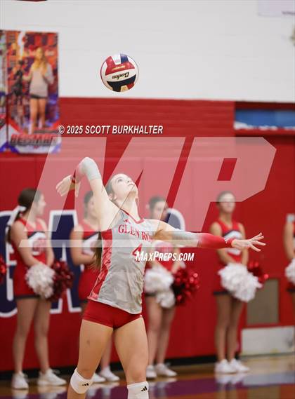 Thumbnail 3 in Glen Rose vs. Liberty (UIL 4A Volleyball Bi-District) photogallery.