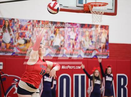 Thumbnail 2 in Glen Rose vs. Liberty (UIL 4A Volleyball Bi-District) photogallery.