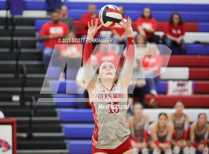 Thumbnail 3 in Glen Rose vs. Liberty (UIL 4A Volleyball Bi-District) photogallery.