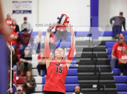 Thumbnail 2 in Glen Rose vs. Liberty (UIL 4A Volleyball Bi-District) photogallery.