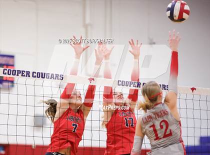 Thumbnail 3 in Glen Rose vs. Liberty (UIL 4A Volleyball Bi-District) photogallery.