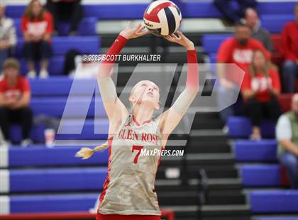Thumbnail 3 in Glen Rose vs. Liberty (UIL 4A Volleyball Bi-District) photogallery.