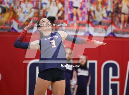 Thumbnail 2 in Glen Rose vs. Liberty (UIL 4A Volleyball Bi-District) photogallery.
