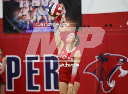 Thumbnail 2 in Glen Rose vs. Liberty (UIL 4A Volleyball Bi-District) photogallery.