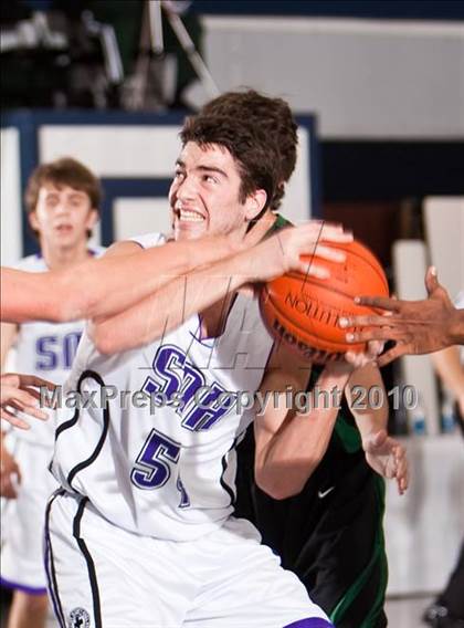 Thumbnail 3 in Canterbury Episcopal vs. St. Mary's Hall (Bracken Christian Tournament) photogallery.
