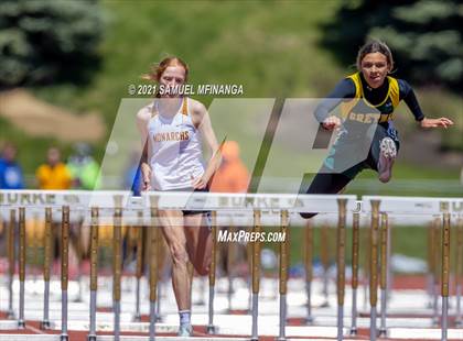 Thumbnail 3 in Metro Conference Track and Field Meet (100 Meter Hurdles) photogallery.