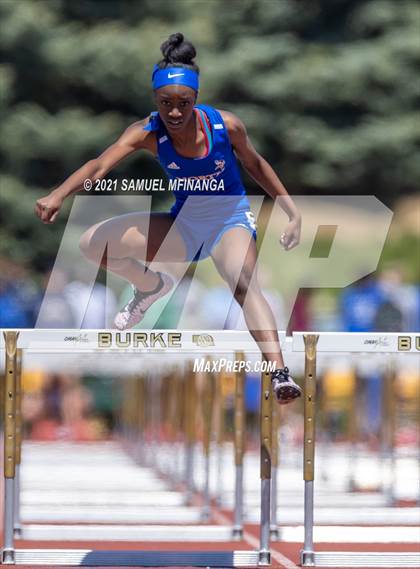 Thumbnail 3 in Metro Conference Track and Field Meet (100 Meter Hurdles) photogallery.