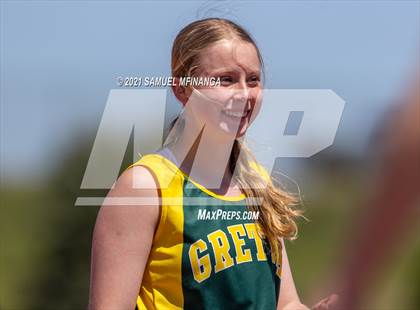 Thumbnail 2 in Metro Conference Track and Field Meet (100 Meter Hurdles) photogallery.