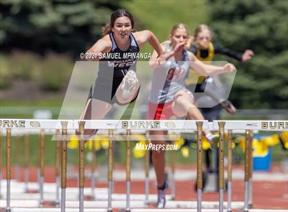 Thumbnail 3 in Metro Conference Track and Field Meet (100 Meter Hurdles) photogallery.