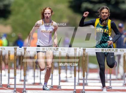Thumbnail 3 in Metro Conference Track and Field Meet (100 Meter Hurdles) photogallery.
